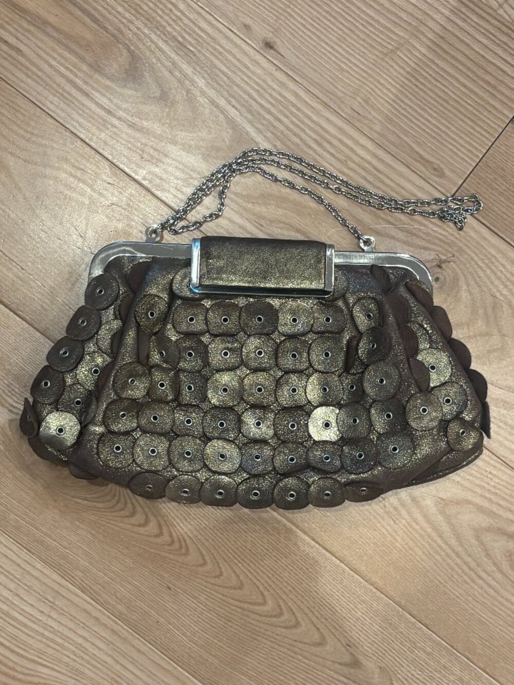 Annabel Ingall Leather Clutch